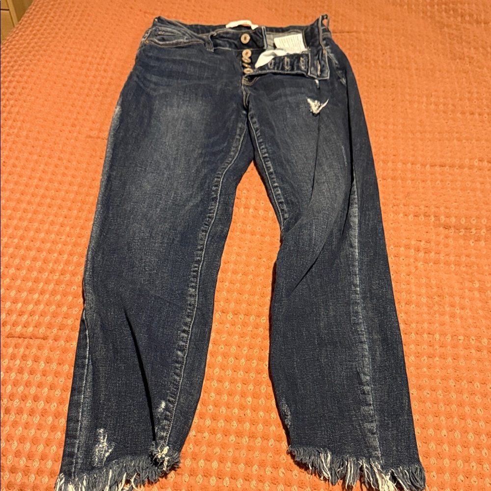 KanCan skinny button-fly jeans